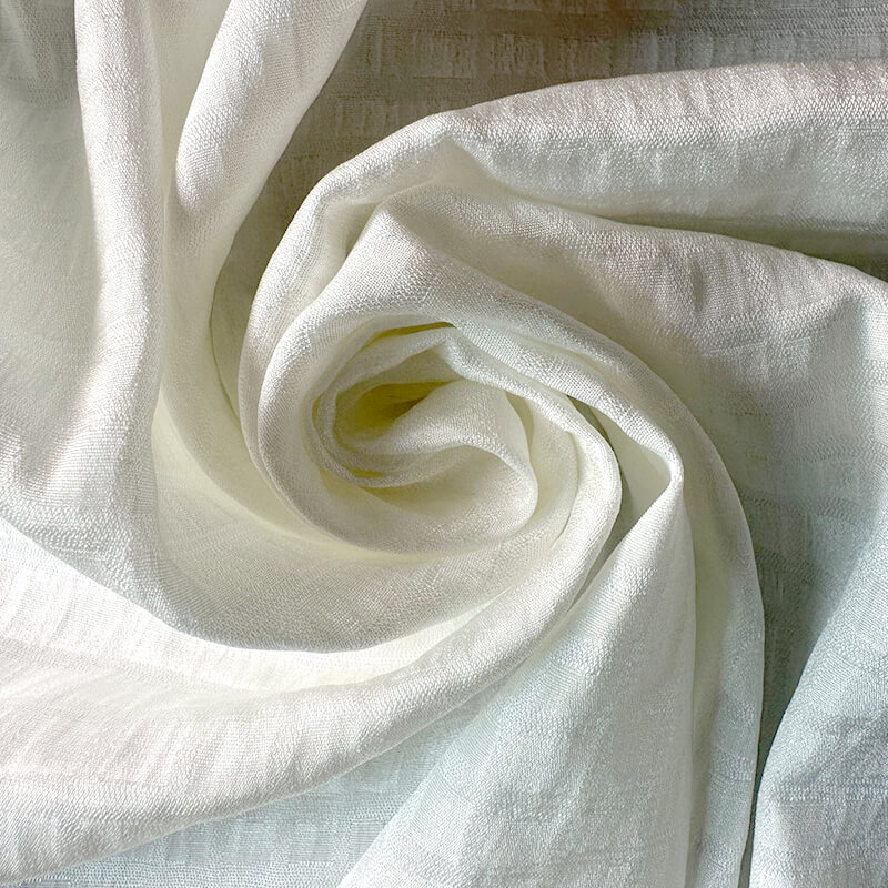 Jacquard Mulberry Silk Woven Fabric for Apparel Wholesale Supplier 22